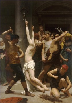 La Flagelación de Cristo William Adolphe Bouguereau Pinturas al óleo